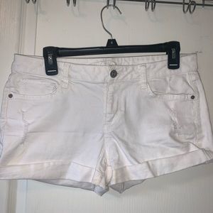 White shorts